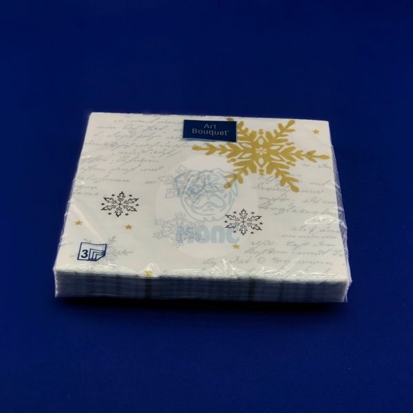салфетка 20л 3сл НГ Букет Royal(33х33)1/12