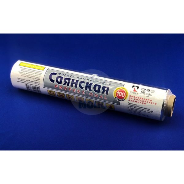 Фольга «Саянская» универсал (29см*100м 11мкм) 1/12