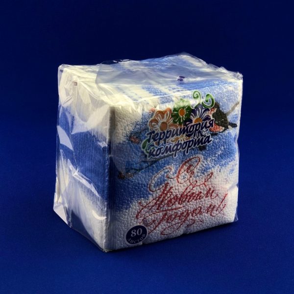 салфетка 80л НГ С Новым Годом (24х24) 1/36